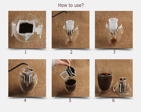 Coffee Cup Filter Bags