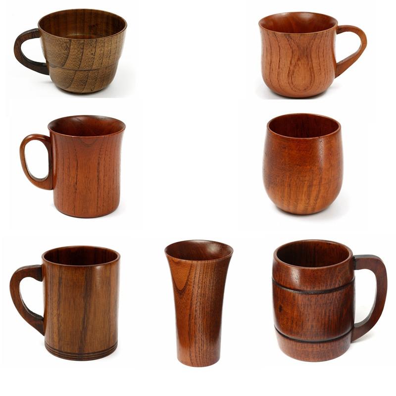 Primitive Wooden Coffee Mug