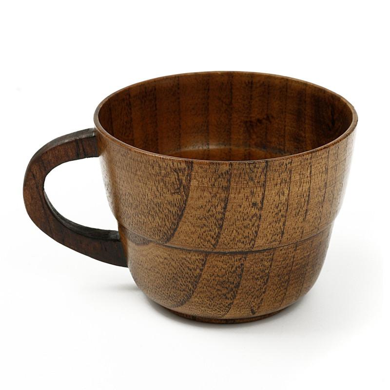 Primitive Wooden Coffee Mug