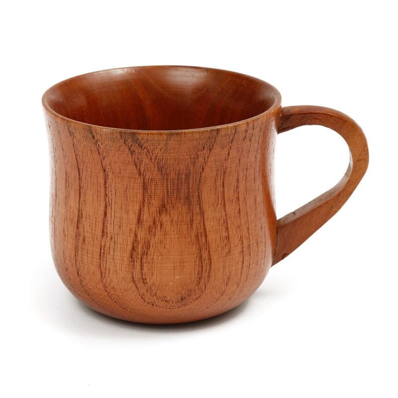 Primitive Wooden Coffee Mug