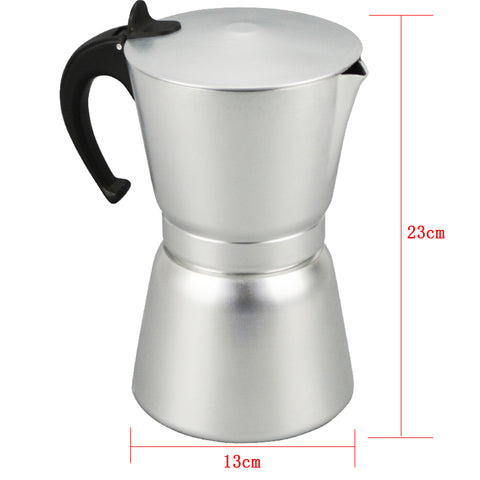 12 Cups Aluminum Moka Pot